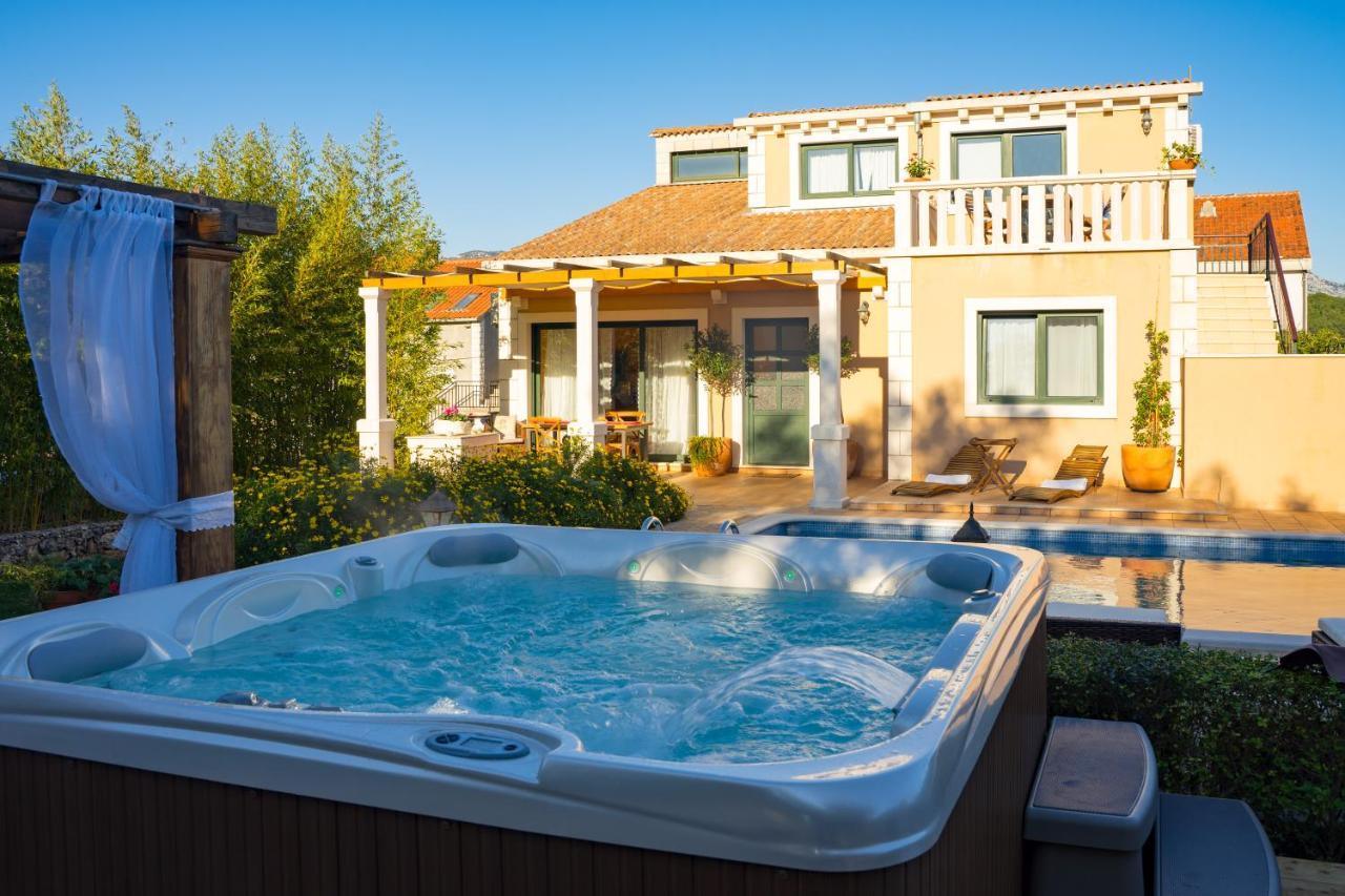 Villa Maha - Pool And Jacuzzi, Included Breakfast Korčula Dış mekan fotoğraf